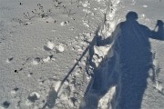 21 Proseguo a dx per il Vneturosa seguendo la traccia nella alta neve